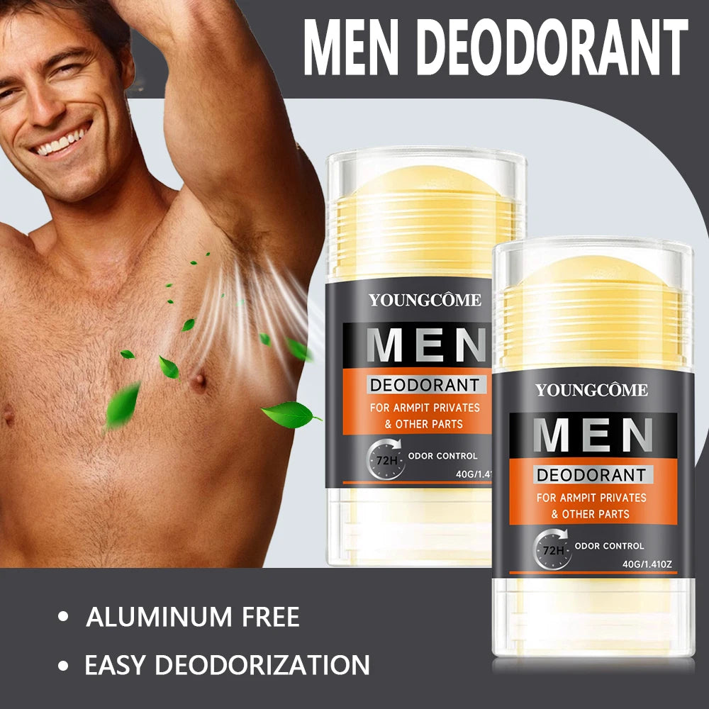 Men Odor Remove Cream Underarm Bad Smell Sweating Removal Armpit Refreshing Antiperspirant Lasting Aroma Deodorant Body Care Peaceful Pleasures Health and Wellness