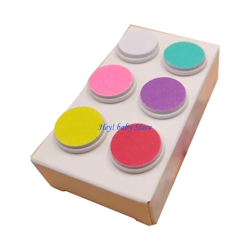 6-Piece Baby Nail File Replacement Pads | Electric Trimmer