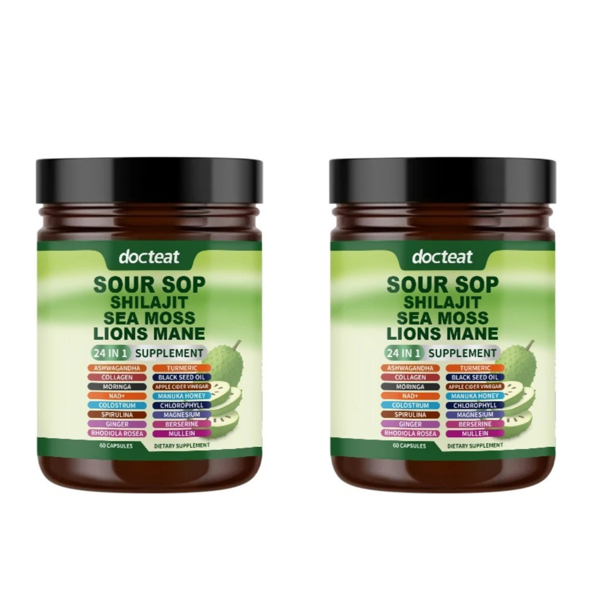 Spiny Fruit 24-in-1 Capsules | Gut & Digestive Support 60 Ct