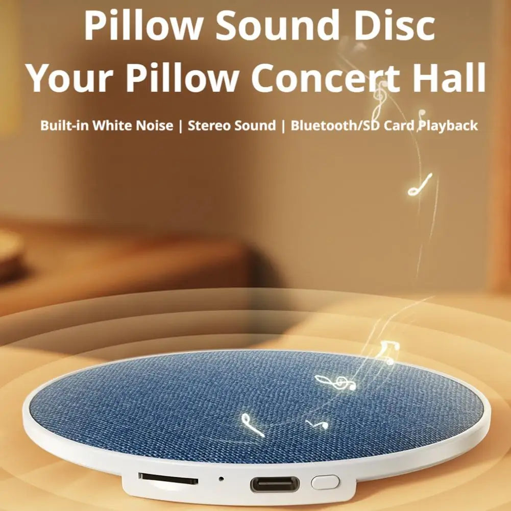 High Quality Sound Butterfly Comfortable Pillow Sleep Aid Audio Speaker Bluetooth Ultrasonic Sleep Aid Pillow High Dynamic Sound Peaceful Pleasures Health and Wellness