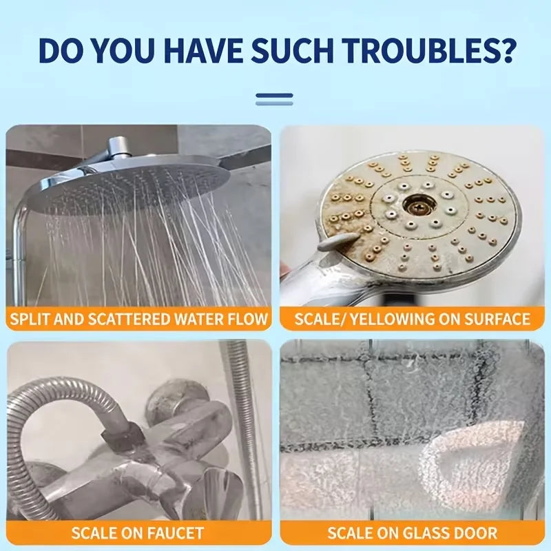 100ml Shower Head Cleaner & Limescale Remover | Restores Flow