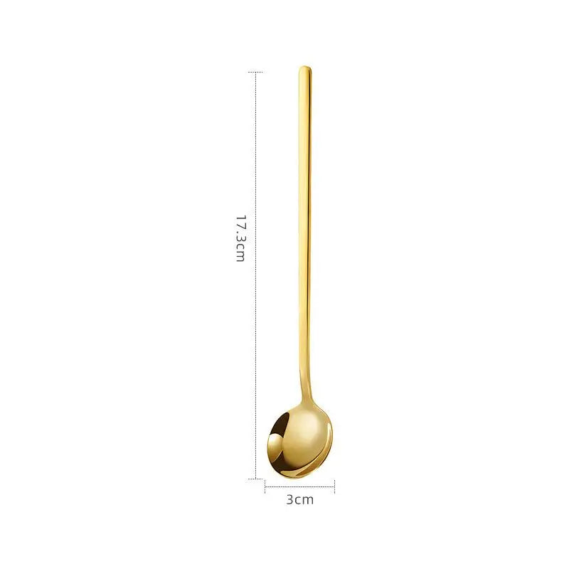 10-Piece Stainless Steel Coffee Spoons Set | Teaspoons & Dessert