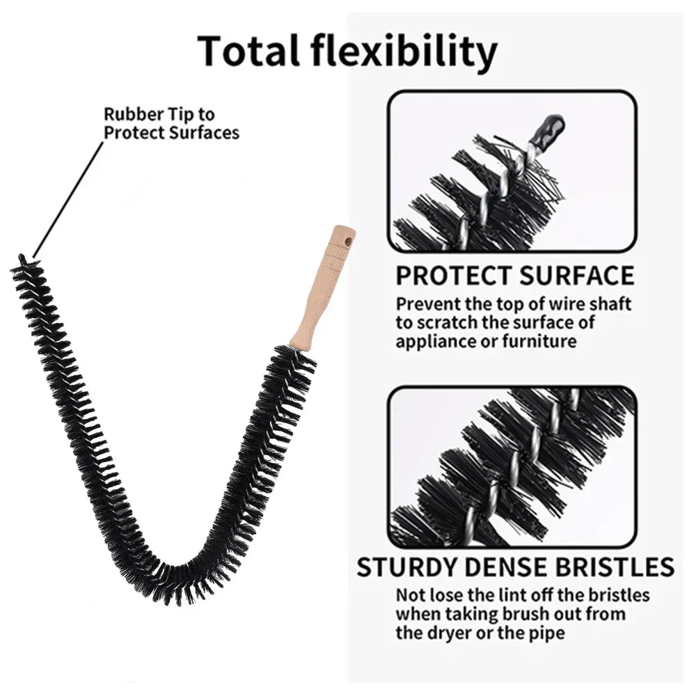 Flexible Long Cleaning Brush – Radiator, Dryer Vent & Drain