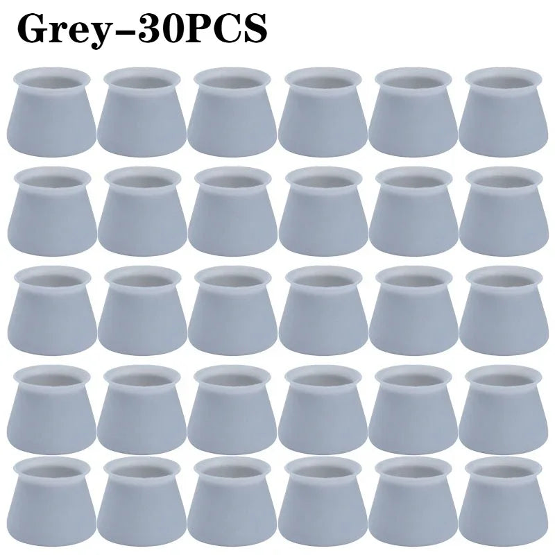 Silicone Chair Leg Caps | Anti-Slip Floor Protector Pads