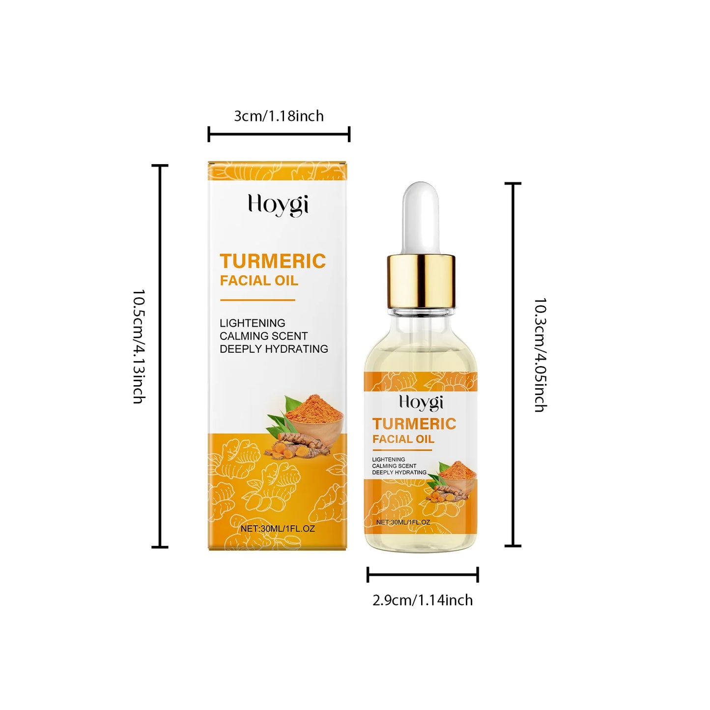Turmeric Facial Essence Oil – Brightening & Dark Spot Fade
