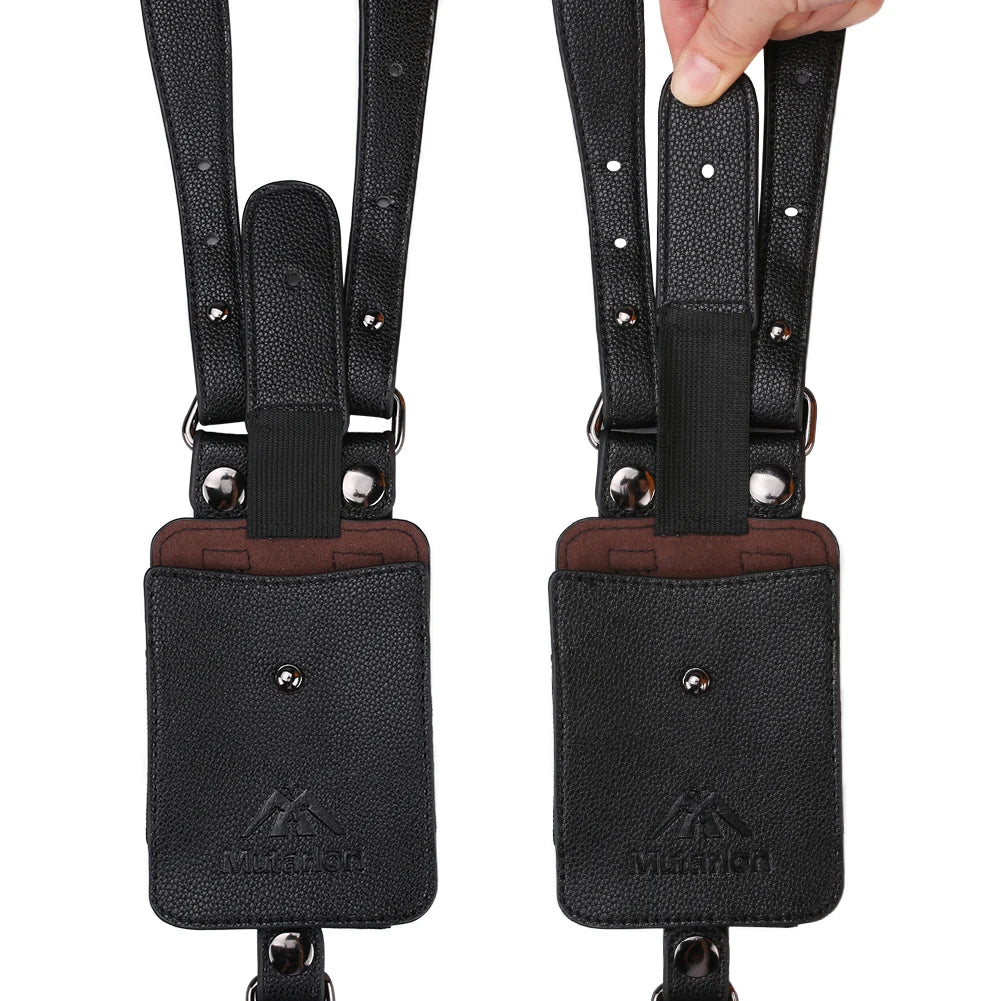 PU Leather Anti-theft Chest Bag Multifunction Tactical Gun Bag Holster Pistol Handgun Phone Pouch Wallet Underarm Shoulder Bag Peaceful Pleasures Health and Wellness