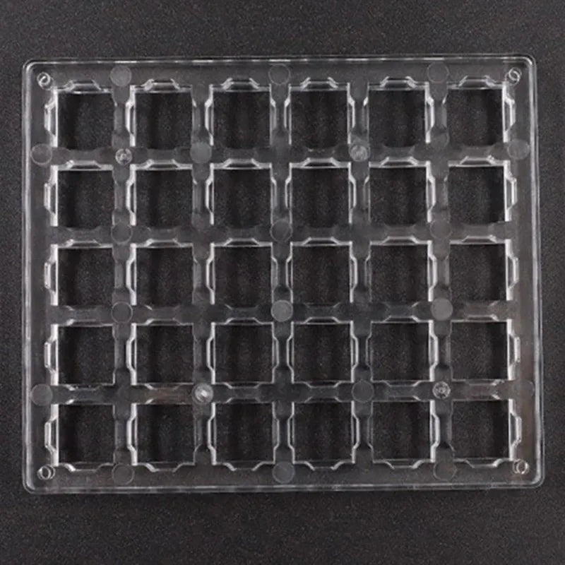 Mechanical Keyboard Switch Tester – 24/30 Hole Acrylic Base