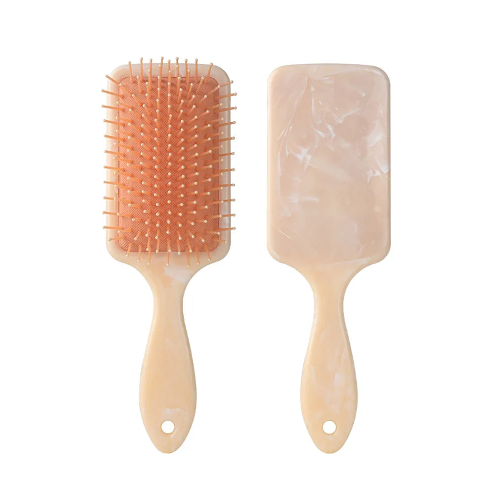 Air Cushion Detangling Hair Brush – Anti-Static Marble Comb