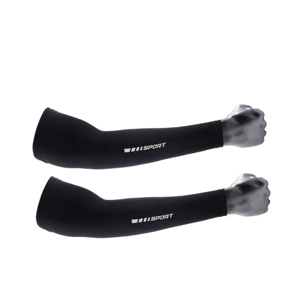 UPF 50+ Ice Silk UV Arm Sleeves – Cooling Sun Protection