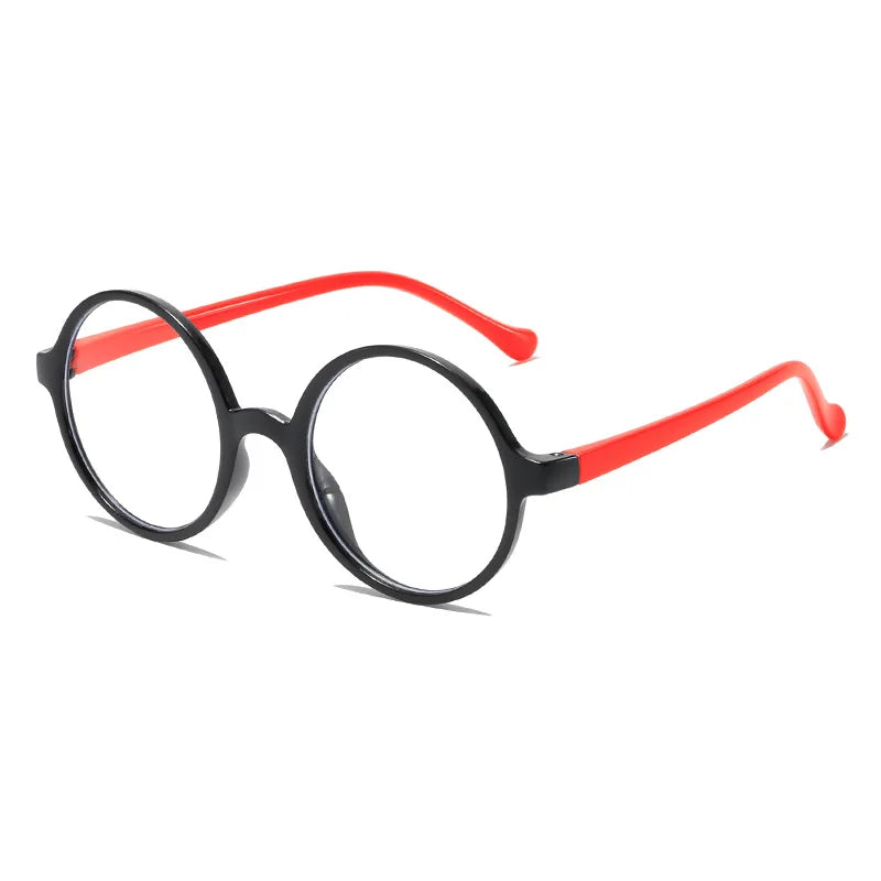 Kids Round Glasses Frame Clear Lens | Korean Style Photo Prop