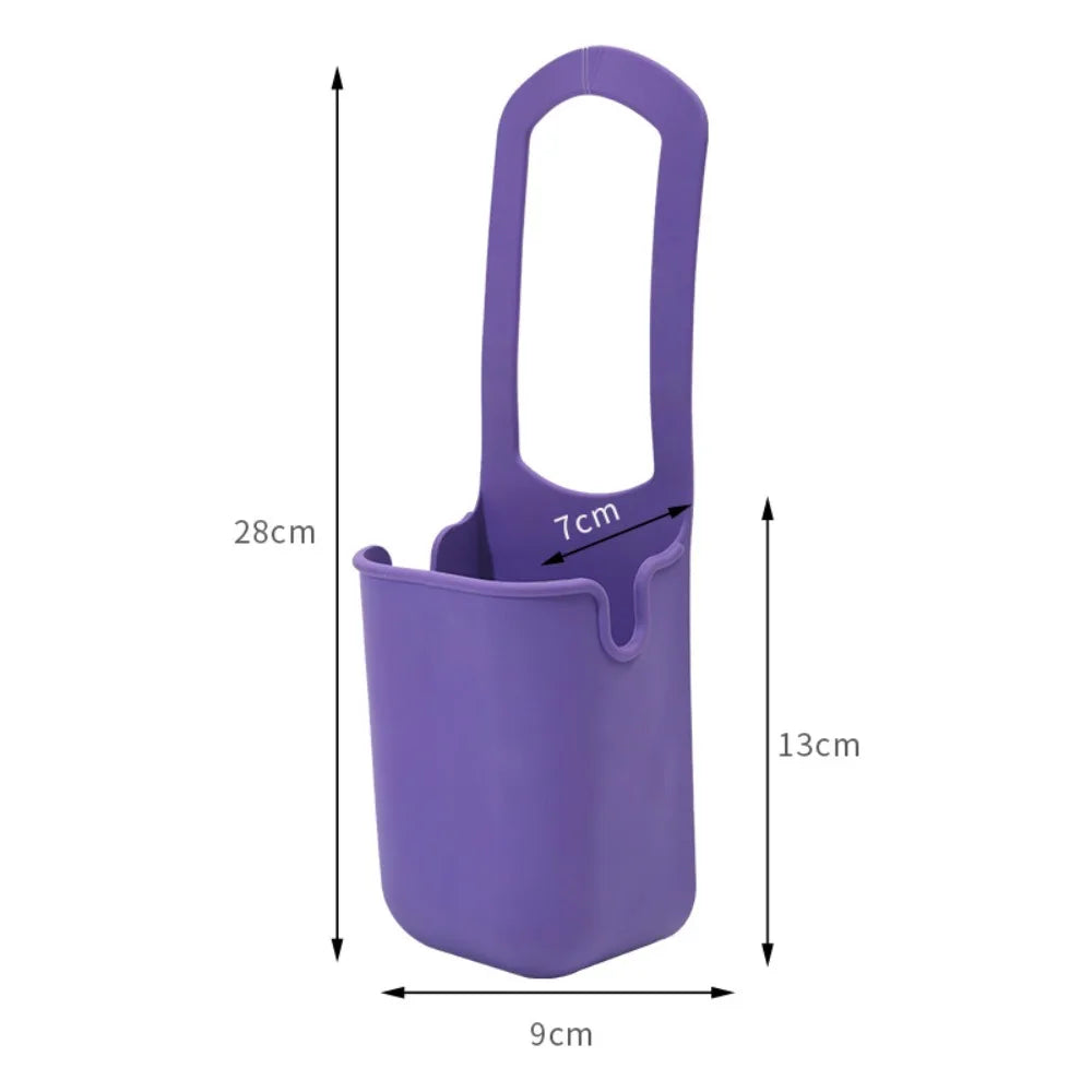 Silicone Bike Cup Holder | Portable Handlebar Storage Bag