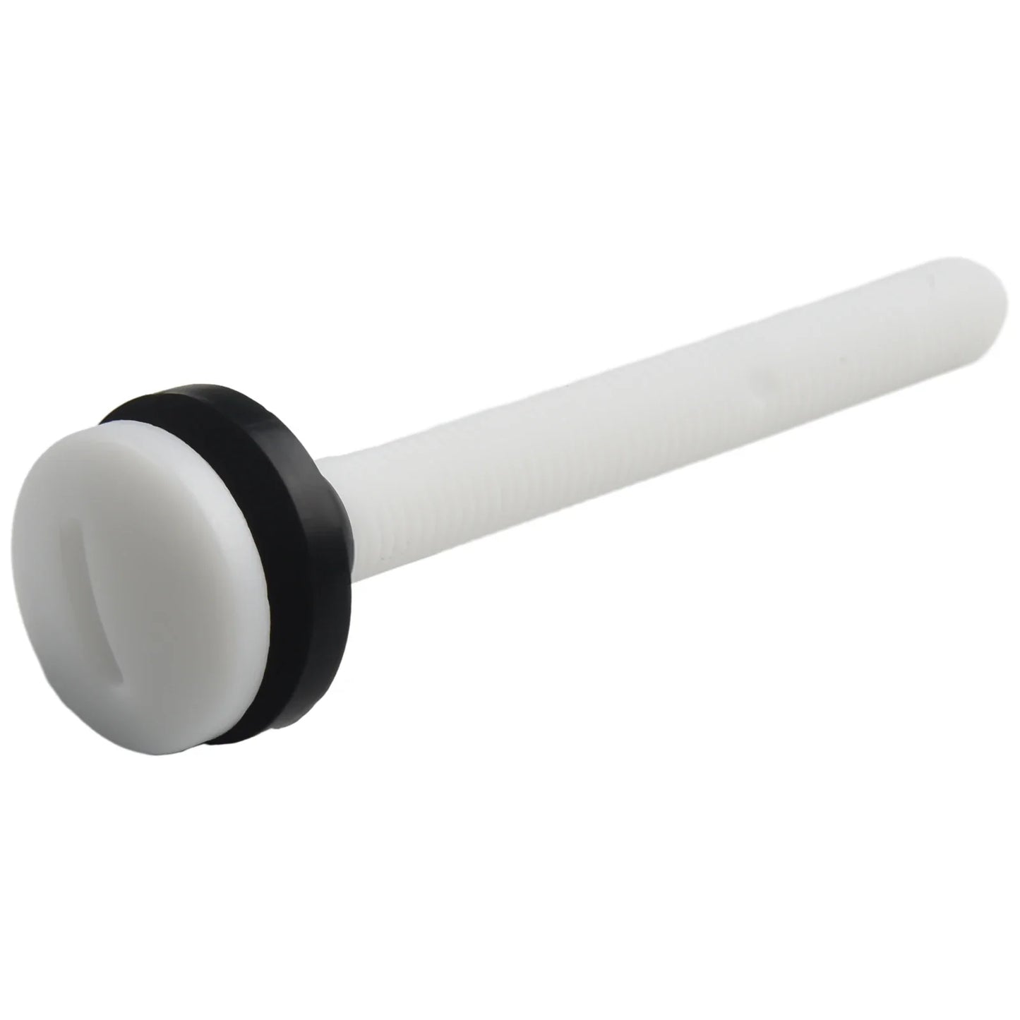 Toilet Seat Hinge Replacement Bolts – 2-Pack Plastic & Rubber