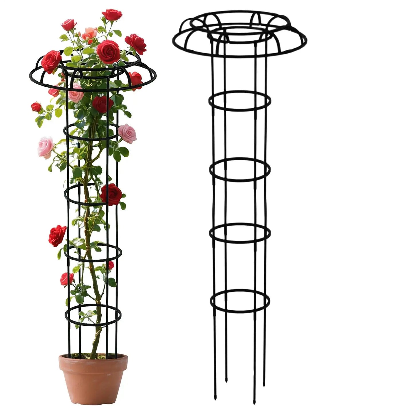Umbrella Tower Garden Trellis for Climbing Plants – 3 Sizes