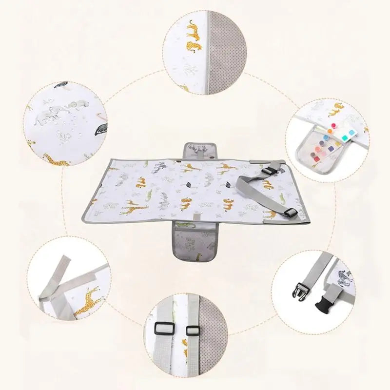 Kids Airplane Footrest Extender – Foldable Toddler Travel Bed