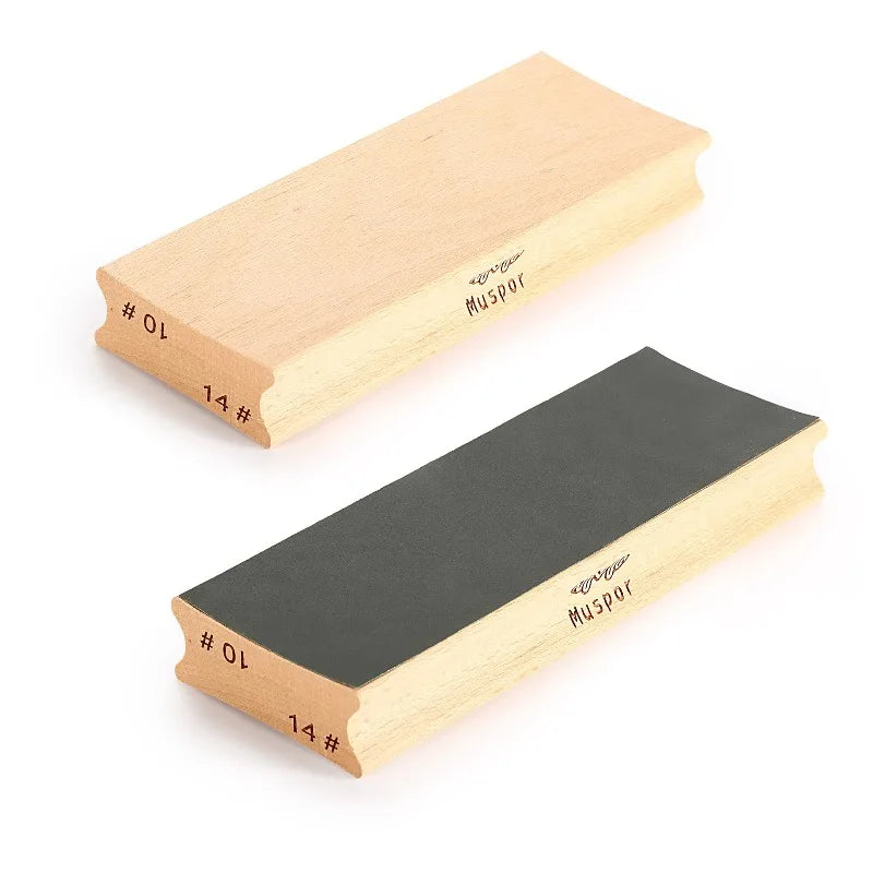 Muspor Dual-purpose Guitar Fretboard Radius Sanding Block Leveling