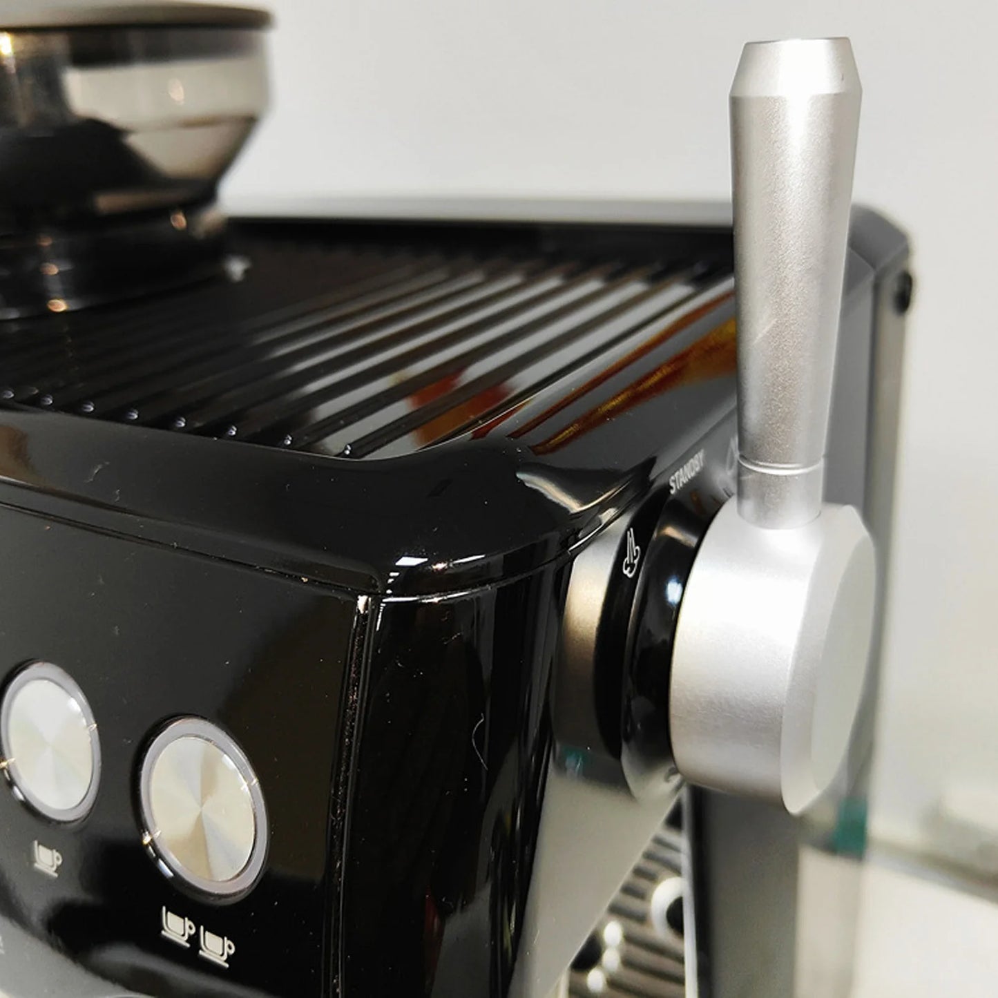 Coffee Machine Steam Lever Aluminium Alloy Conversion Accessory