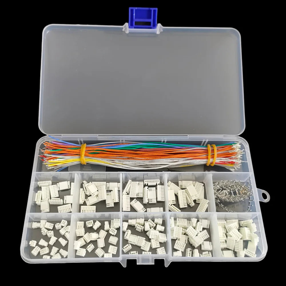 Micro JST-GH 1.25mm GH1.25 Connector with Single Head Pre-Crimped Soft Silicone Cables for 2/3/4/5/6/7/8/9/10 Pin Housing Peaceful Pleasures Health and Wellness