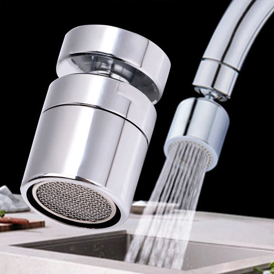 360° Swivel Faucet Aerator – Water-Saving Brass Nozzle Faucet Aerator Peaceful Pleasures Health and Wellness