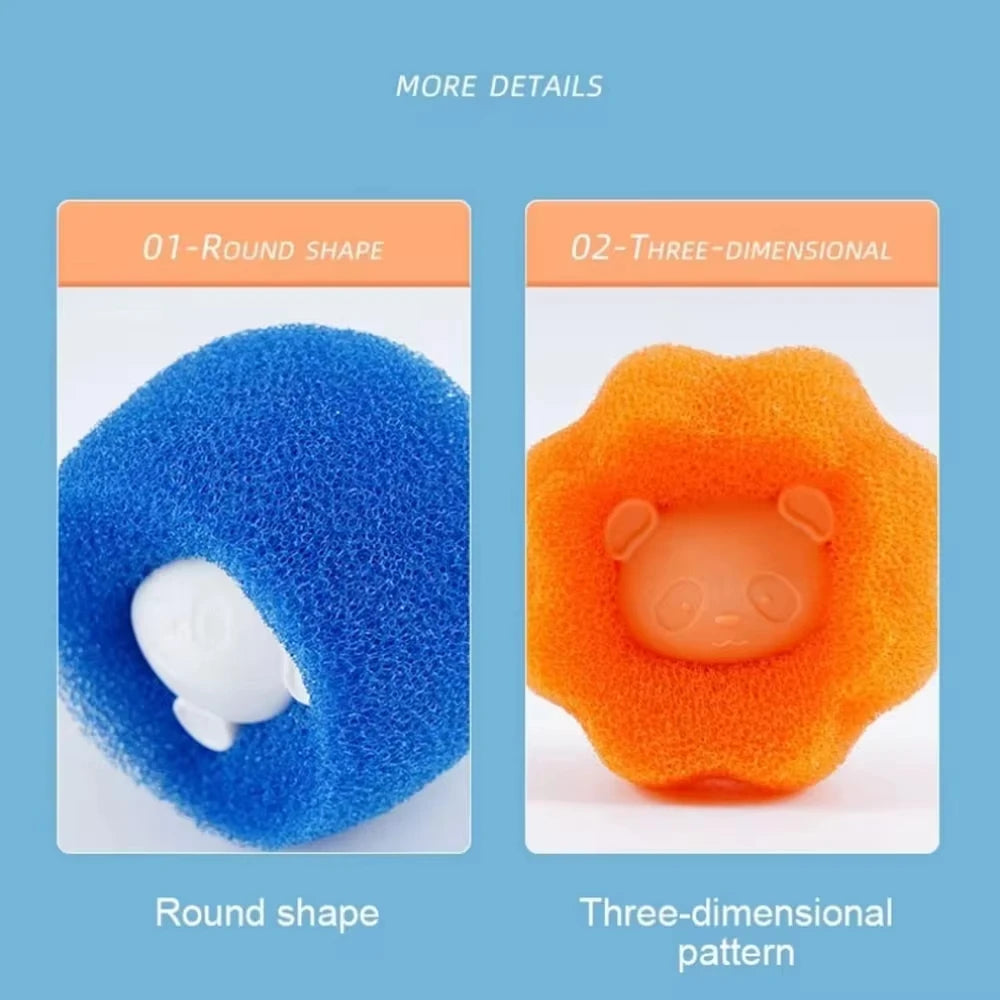 Reusable Pet Hair Remover Balls for Washer & Dryer – 5 Pack