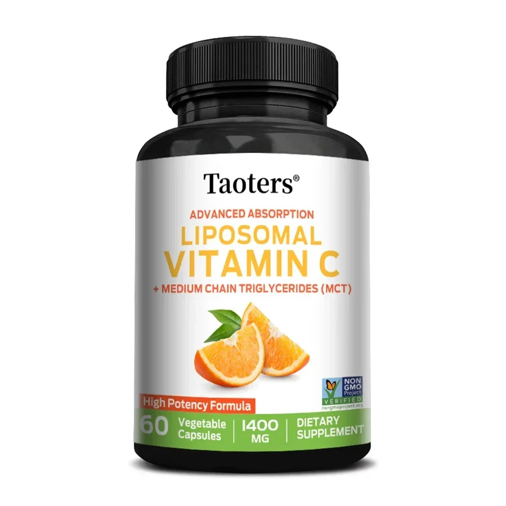 Liposomal Vitamin C 1000mg Capsules | Immune & Skin Support