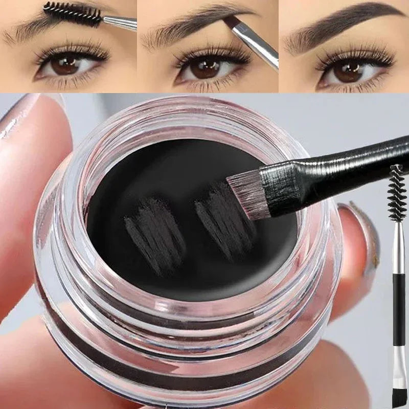 3D Waterproof Eyebrow Cream Gel Wax | Matte Natural Tint