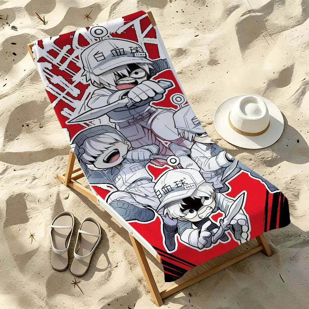 Quick-Dry Beach Towel | Soft Pool, Travel & Gym Towel – 11 Sizes