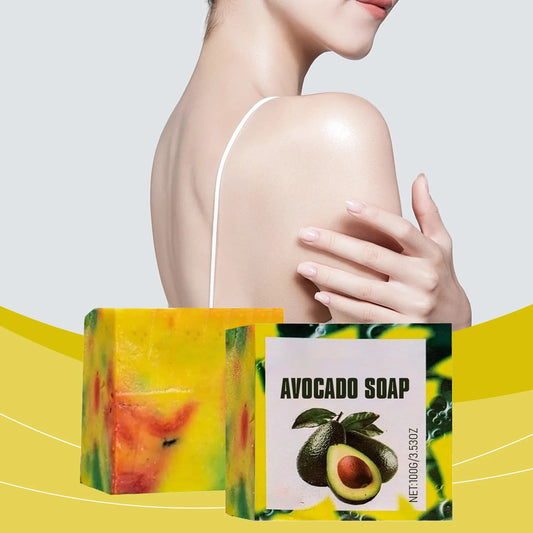 Avocado Moisturizing Soap – Deep Cleanse, Exfoliate & Hydrate Moisturizing Bar Soap Oasis Select 2x100g 100g