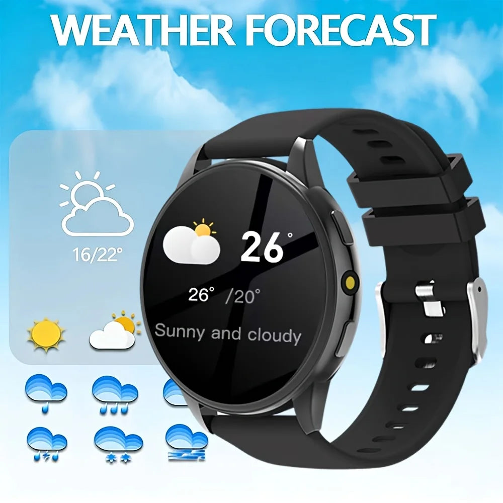 ERUN 2026 Round Smartwatch | HD Touch Screen & Wireless Calling
