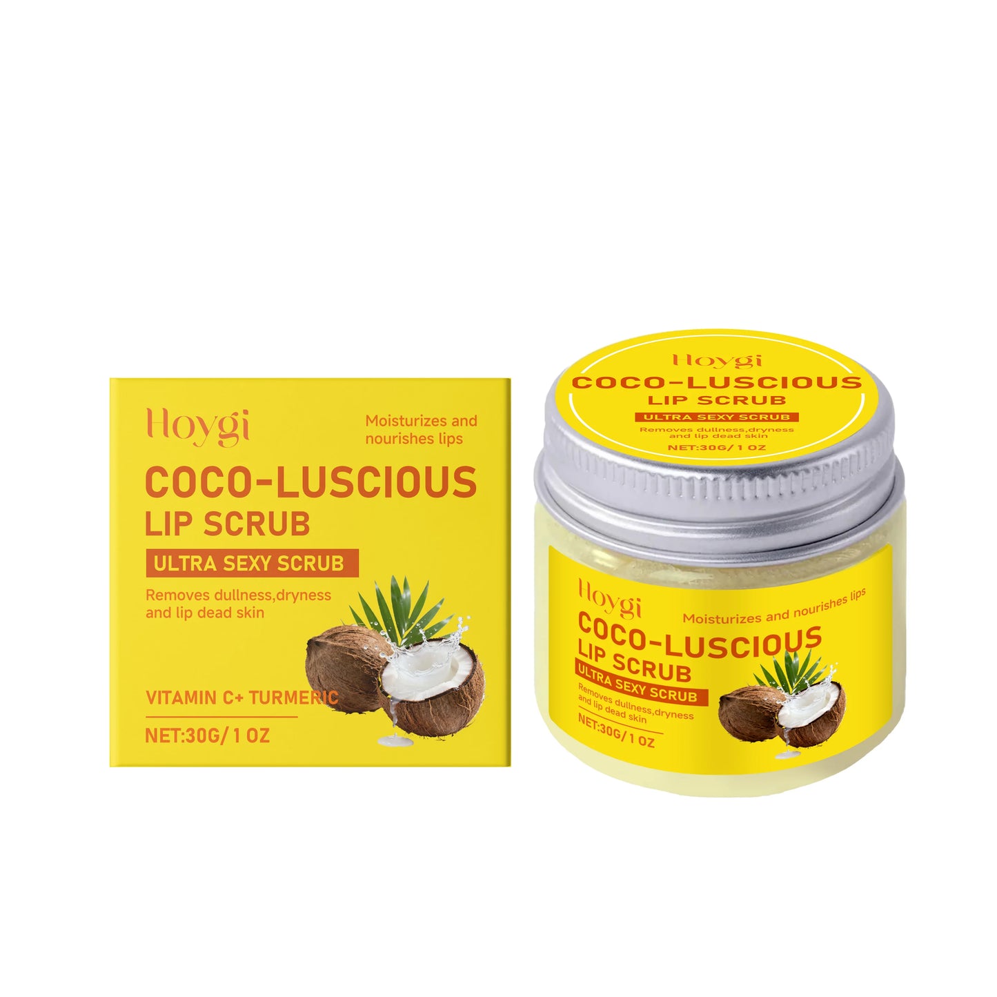 3-in-1 Turmeric Lip Care Set – Balm, Scrub & Serum