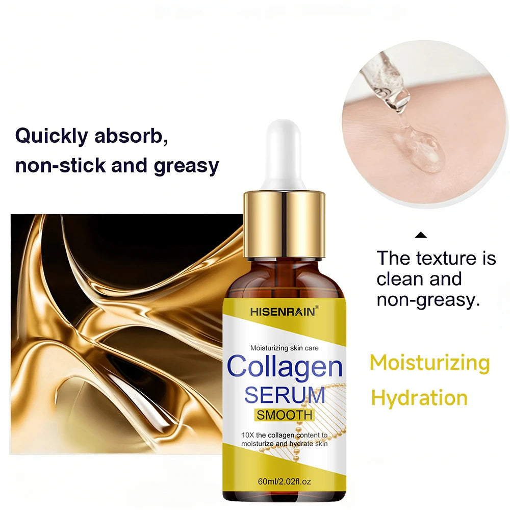 HISENRAIN AliExpress Best-Selling Collagen Essence Serum: Hydrating, Moisturizing & Fast-Absorbing. Peaceful Pleasures Health and Wellness