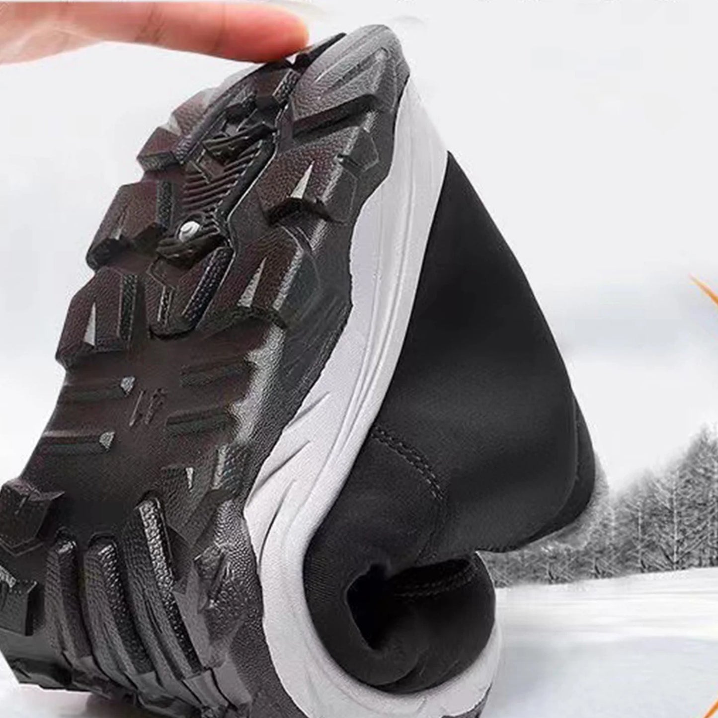 Woman Winter Warm Snow Boots Leisure Anti-slip Winter Walking Fashion Shoes Gift for Girlfriend Women Lover Peaceful Pleasures Health and Wellness