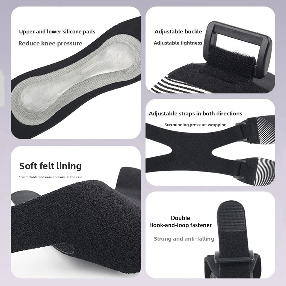 Jumpers Knee Brace For Basketball Ergonomic Support For All-Day Active Comfort Post-surgery Meniscus Recovery Support Peaceful Pleasures Health and Wellness