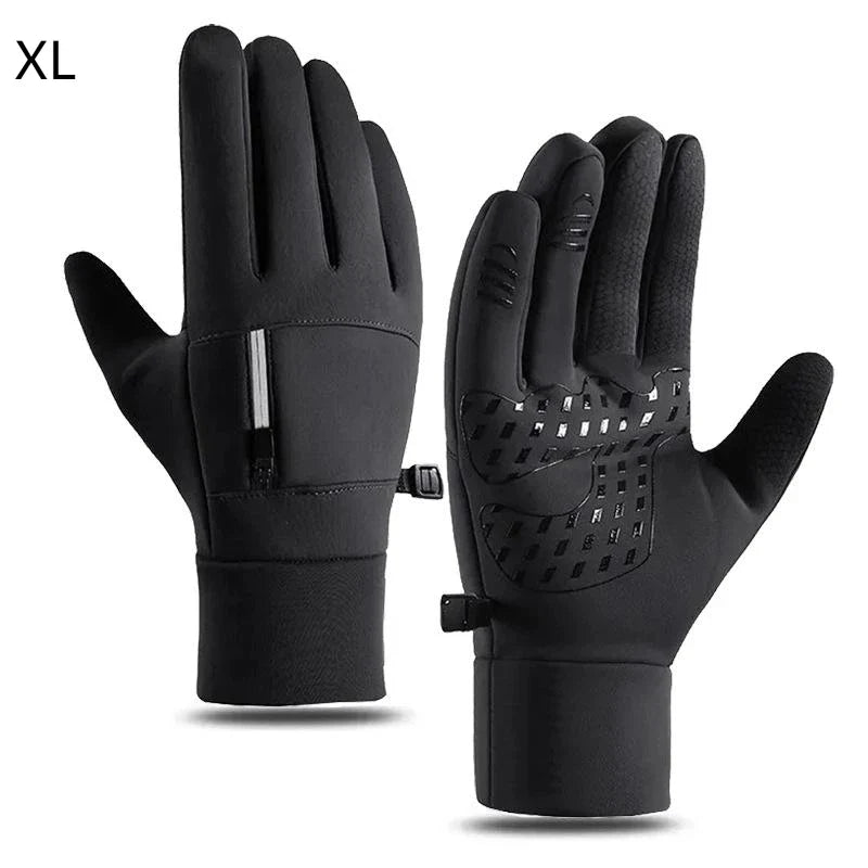 Waterproof Thermal Winter Gloves – Touchscreen Running & Cycling
