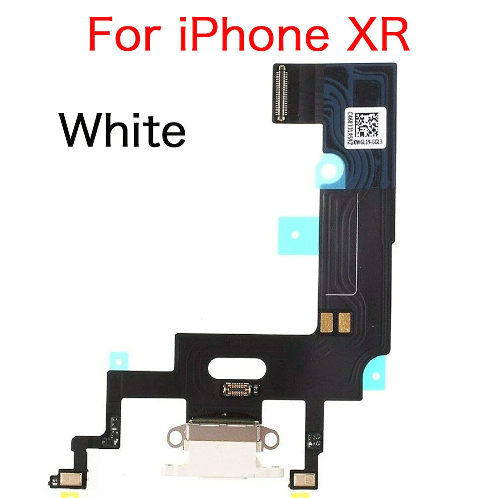 iPhone X XR XS Max Charging Port Dock Flex Cable & Mic Replacement