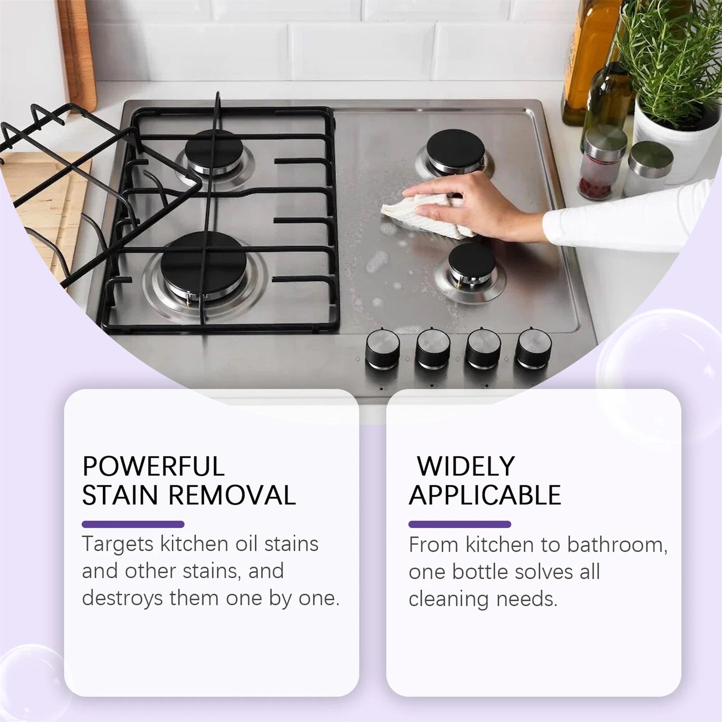 Kitchen Degreaser Spray + 12 Concentrated Cleaning Tablets