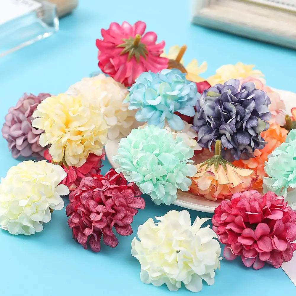 Silk Carnation Artificial Flower Heads | Wedding & Home Decor