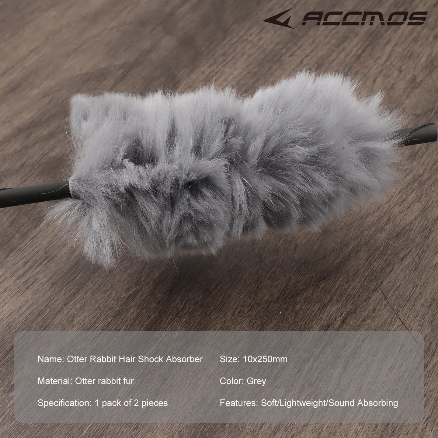 Soft Fur Hair Bow String Stabilizer Damper Archery Hunting Vibration