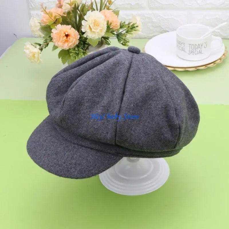 Knit Newsboy Cap for Baby & Kids | Photography Prop Hat