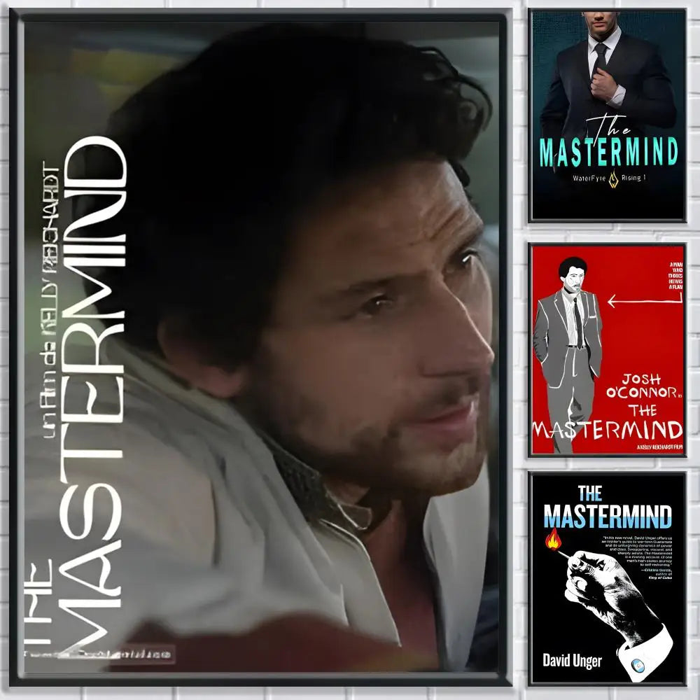 Movie T-The Mastermind Poster HD Self Adhesive Waterproof Wall Art Ideal for Home Office Dorm Bedroom Great Gift Peaceful Pleasures Health and Wellness