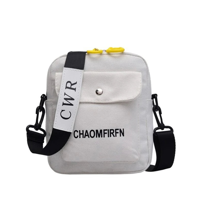Women's Small Canvas Crossbody Bag | Cartoon Shoulder Purse