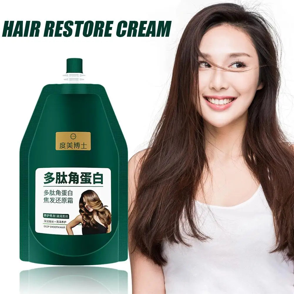 1/2pcs 250g Keratin Hair Mask Polypeptide Keratin Hair Restoring Cream Repair Dry Damaged Hair Treatment Burnt Hair Care Cream Peaceful Pleasures Health and Wellness