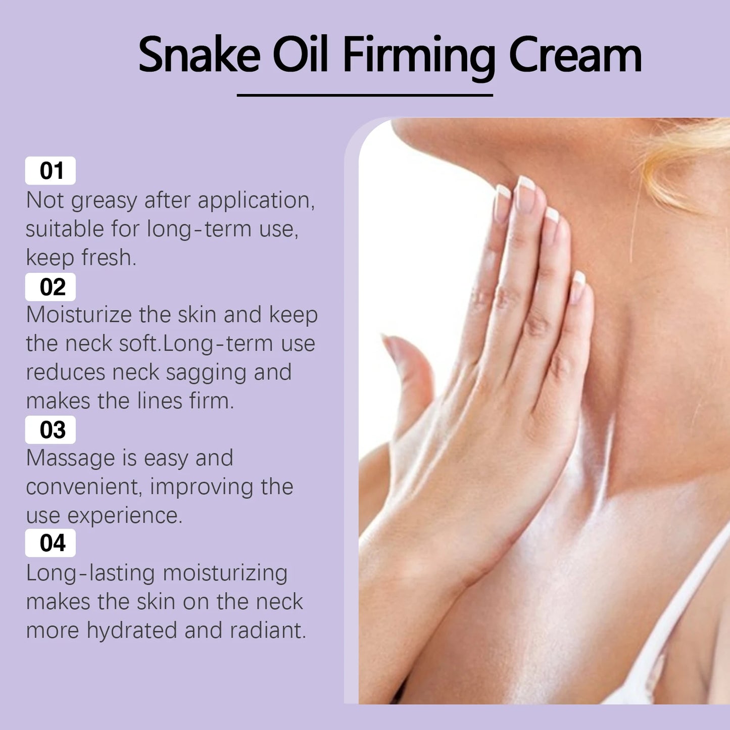 Snake Oil Neck Firming Cream Stick – Tighten & Lift
