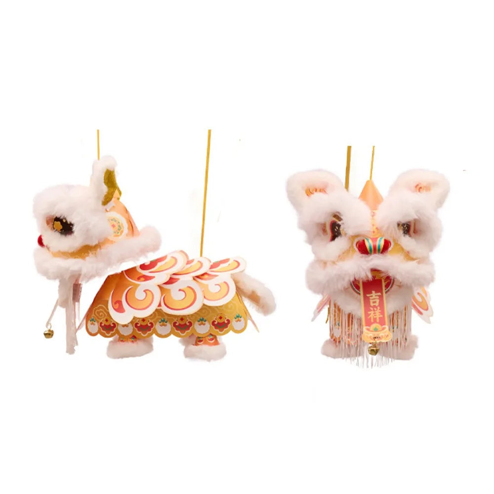 2026 Lion Dance Lantern DIY Kit | Chinese New Year Craft