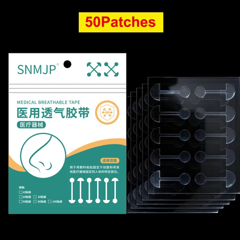 50Pcs Invisible Nose Wing Slimming Stickers | Nose Shaper
