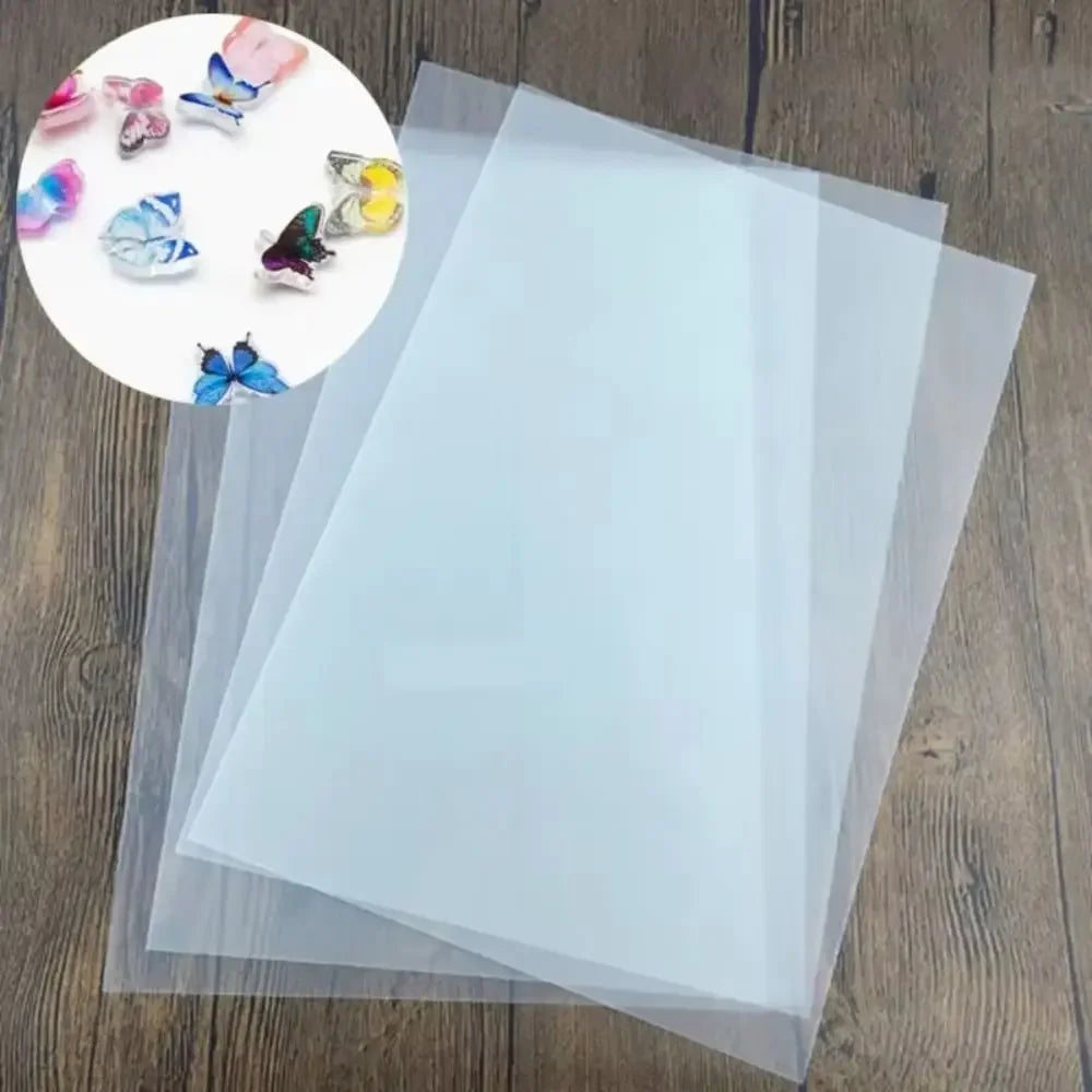 10-Pack Shrink Plastic Sheets | DIY Shrink Art Film for Crafts