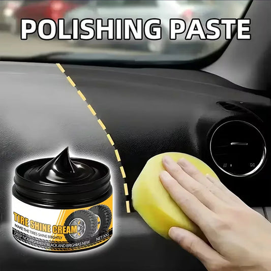 Nano Car Interior Wax – Plastic Renewal, Tire Shine & Protector Car Care Wax Oasis Select 1pc 30ml 1