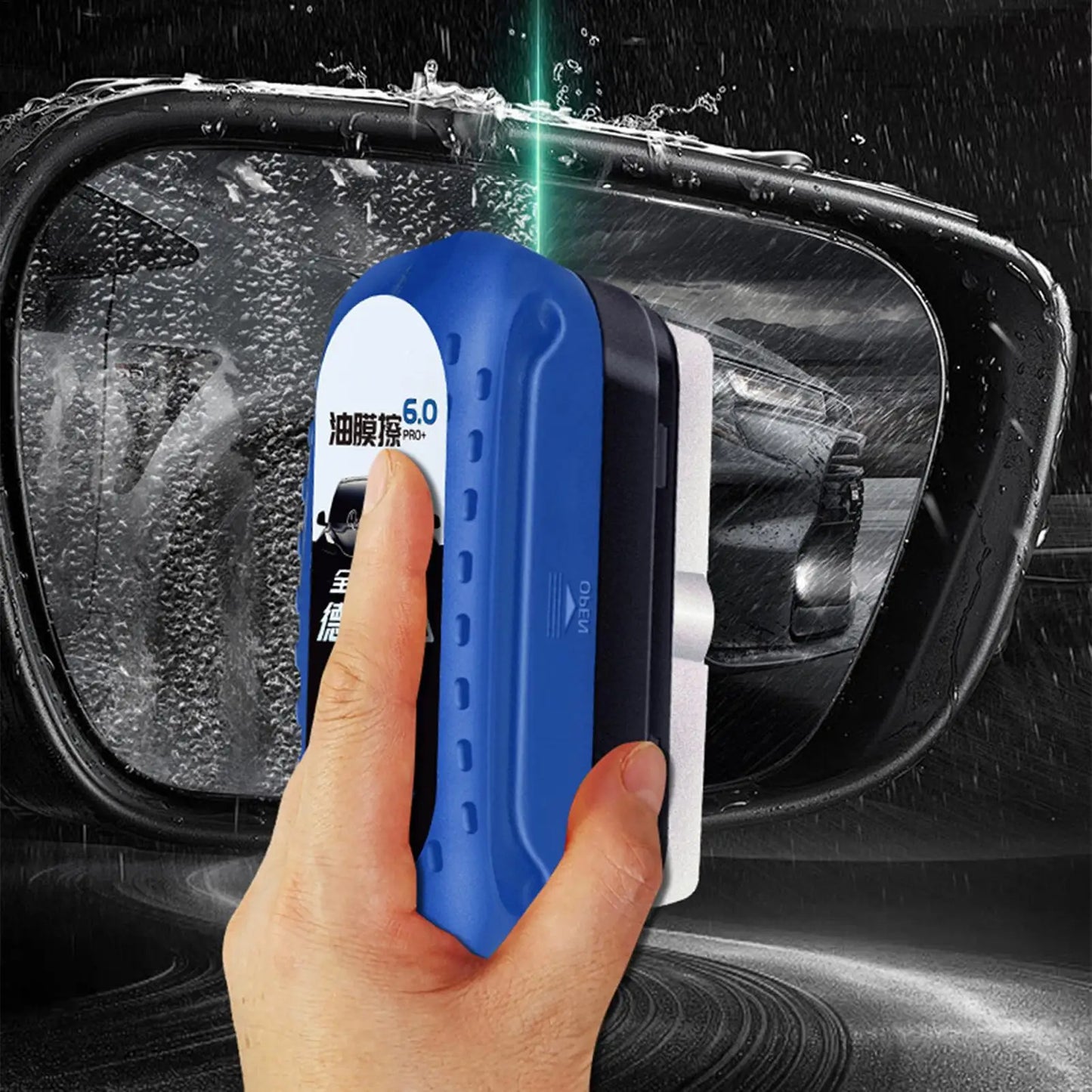 120ml Car Oil Film Cleaner Brush | Anti-Fog Windshield
