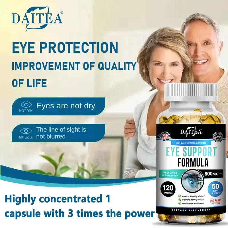 Lutein & Zeaxanthin 800mg Capsules | Eye Health Supplement
