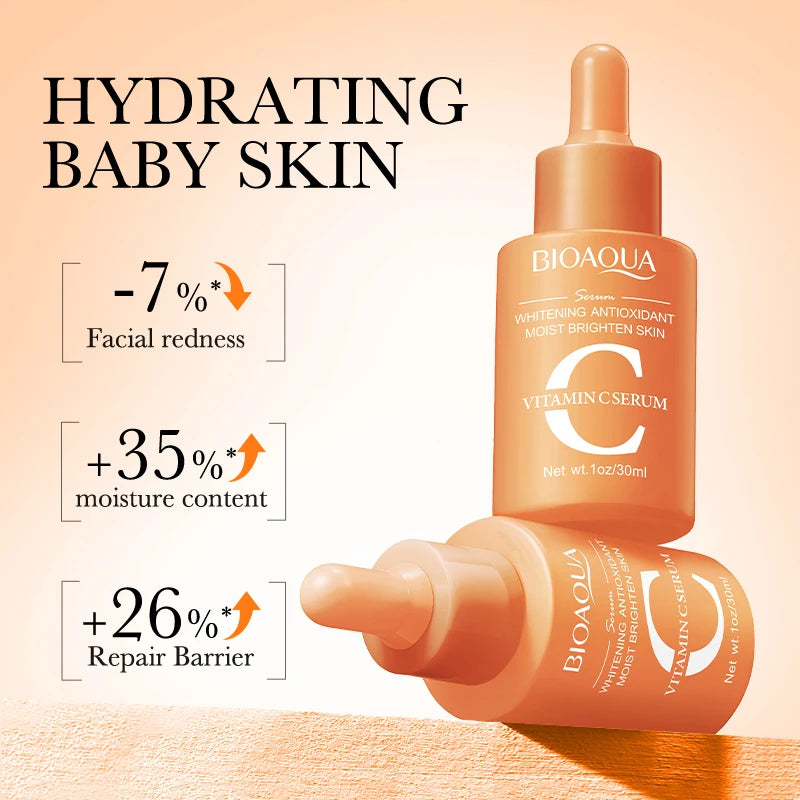 BIOAQUA Vitamin C Retinol Hyaluronic Acid Serum Set 2pcs