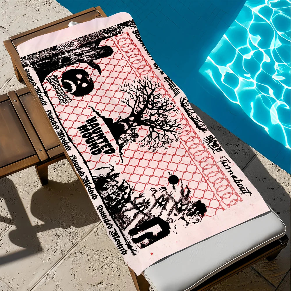 S-Sematary Haunted Mound Harold Quick-Dry Beach Towel Quick-Dry Beach Towel Peaceful Pleasures Health and Wellness z5 STJ90x180CM